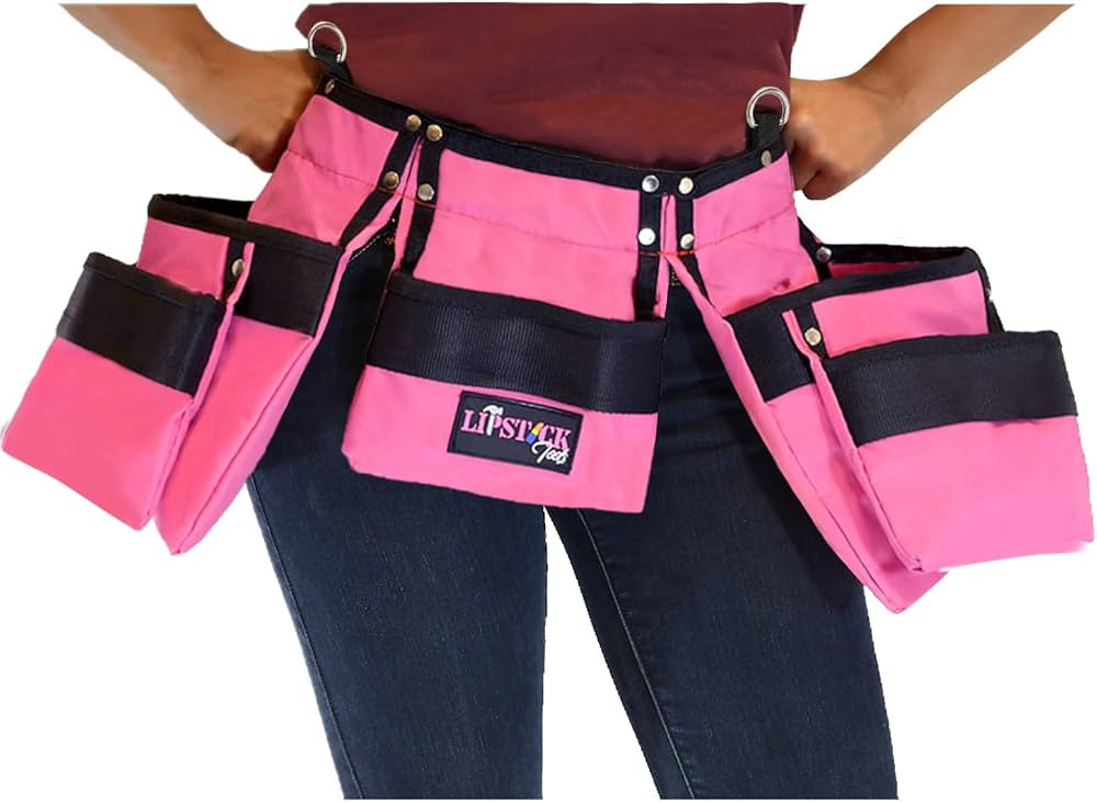 Pink Tool Belt For Women. Keep Your Gardening and Home Improvement Tools Within Hands Reach. Ladi... | Amazon (US)