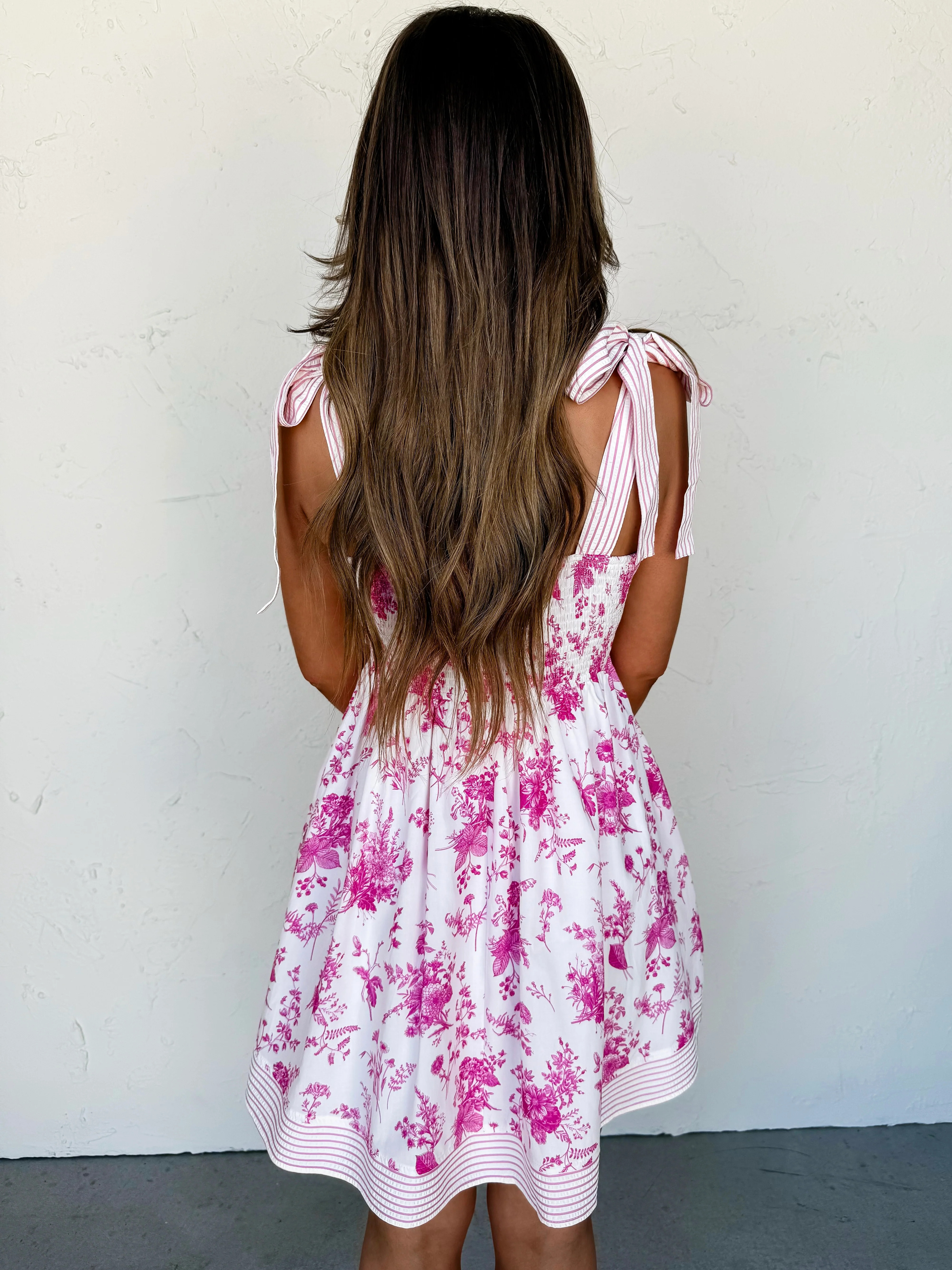 Promenade In Pink Sleeveless Mini Dress Small | Ruthie Grace
