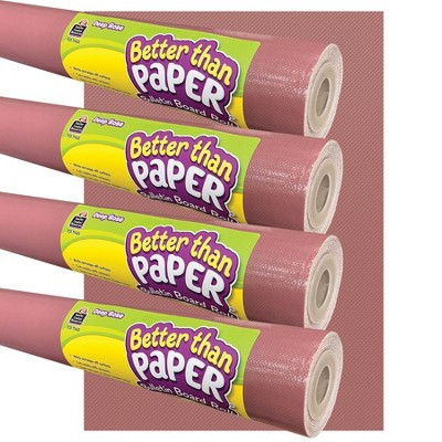 Teacher Created Resources® Better Than Paper® Bulletin Board Roll, 4' x 12', Deep Rose, 4 Rolls | Target