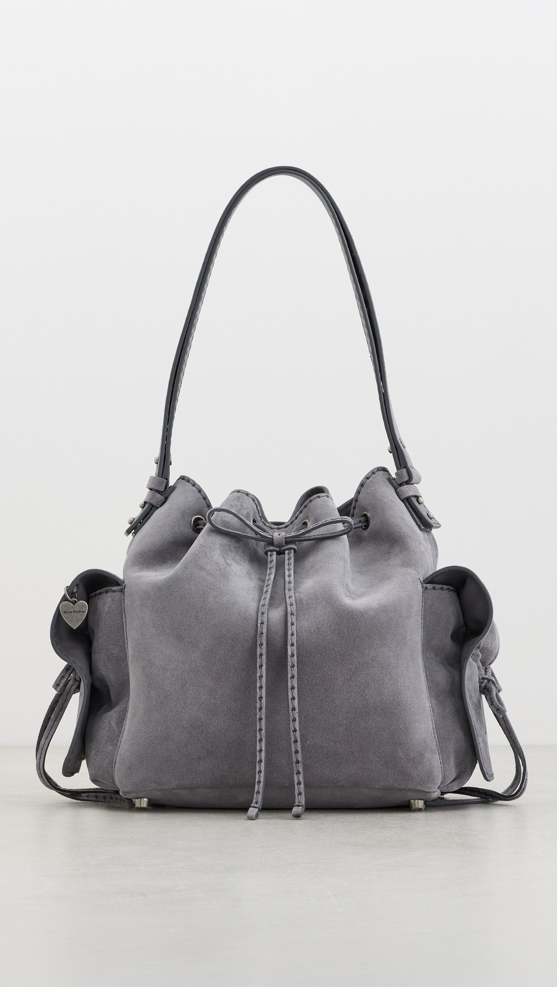 Multipocket Suede Bucket Bag | Shopbop