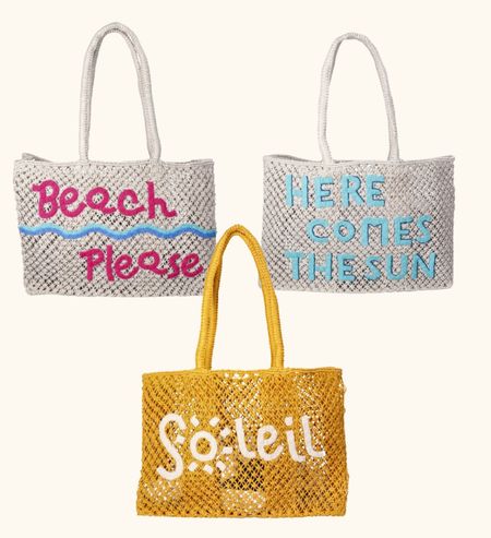 New beach bags! 

#LTKitbag #LTKstyletip #LTKSeasonal