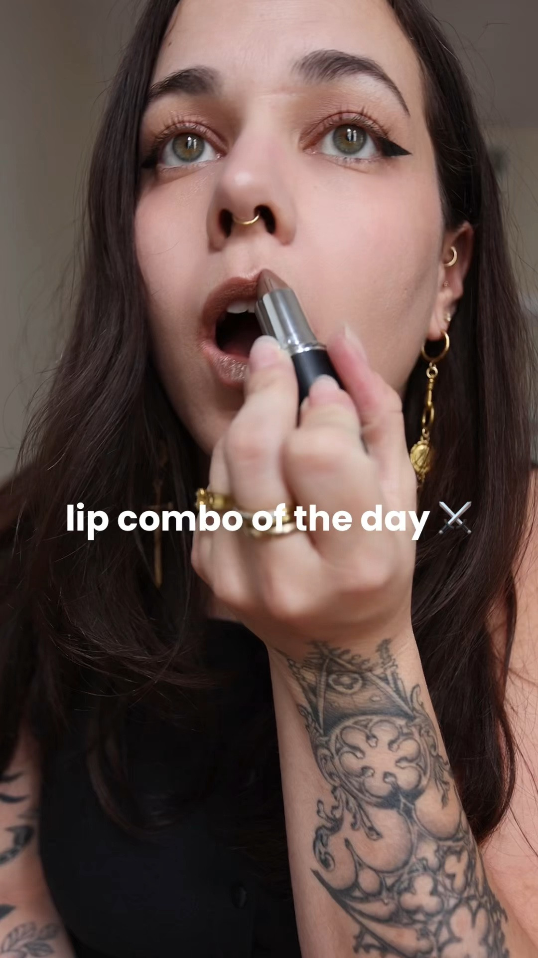 A veryyyy up close and personal lippie of the day!

#LTKgrwm #LTKBeauty #LTKootd