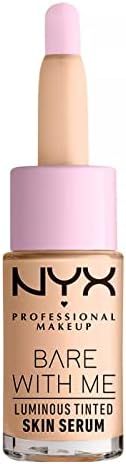 NYX Professional Makeup Bare with Me Luminous Tinted Skin Serum Universal Light | Amazon (US)