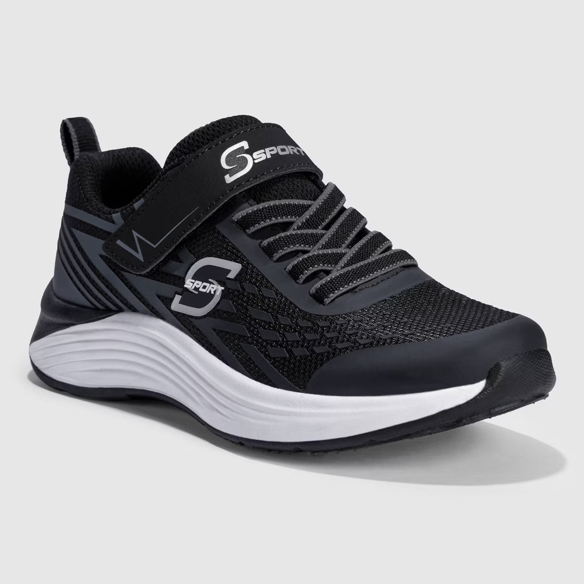 S Sport By Skechers Kids' Spencer Sneakers - Black | Target