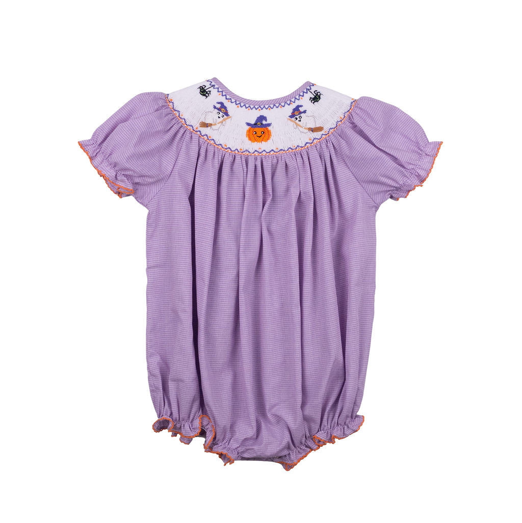 Emmie Halloween Smocked Bubble | JoJo Mommy