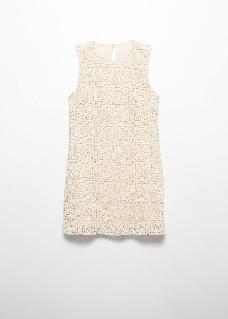 Embroidered cotton dress -  Women | Mango USA | MANGO (US)