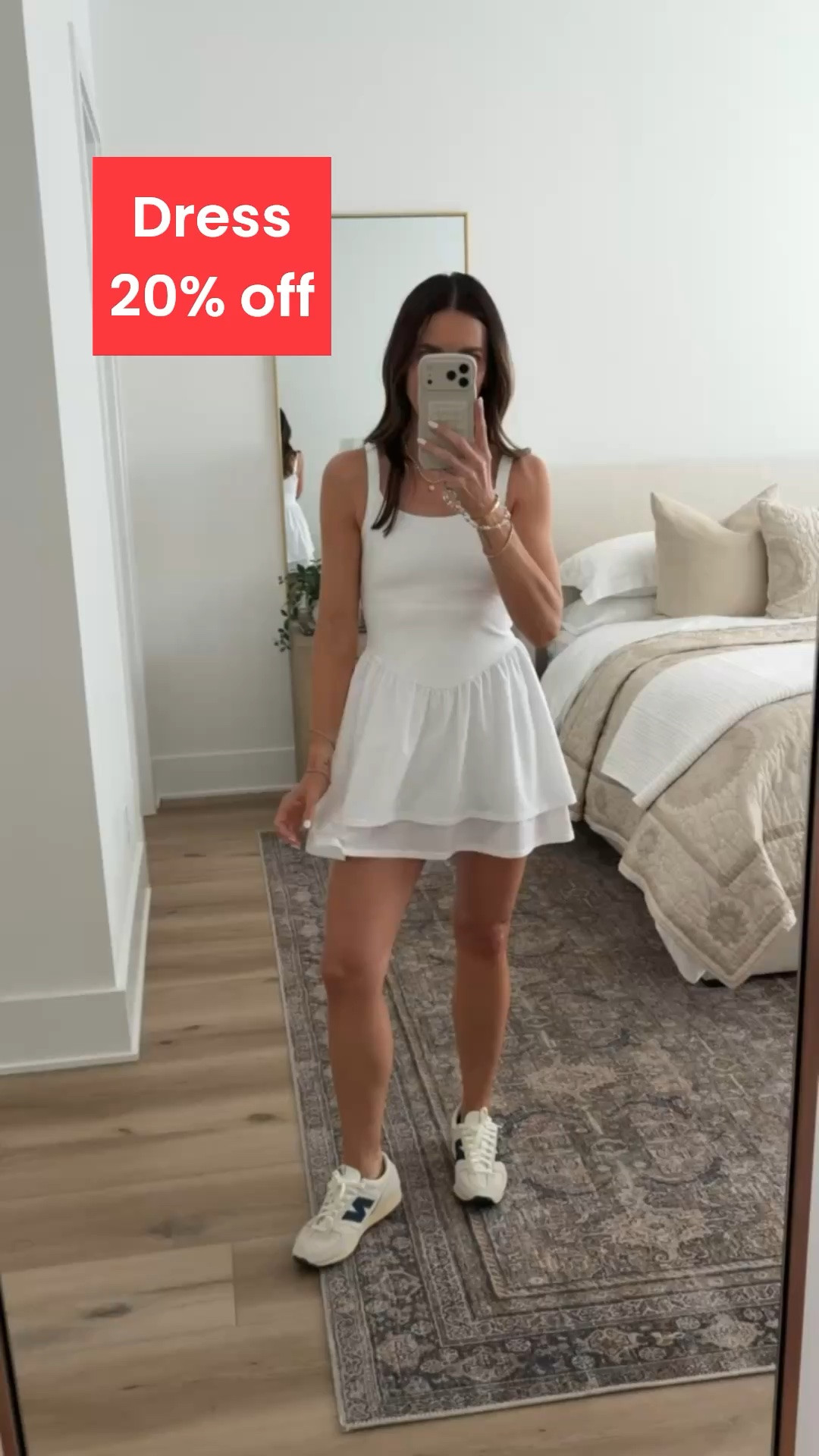 Target activewear on sale, dress 20% off. I'm wearing XS.