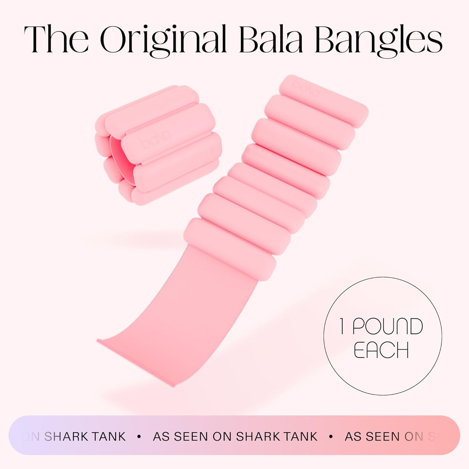 Bala Bangles Wrist & Ankle Weights for Women & Men - Adjustable Weighted Bands - Soft Silicone Ar... | Amazon (US)