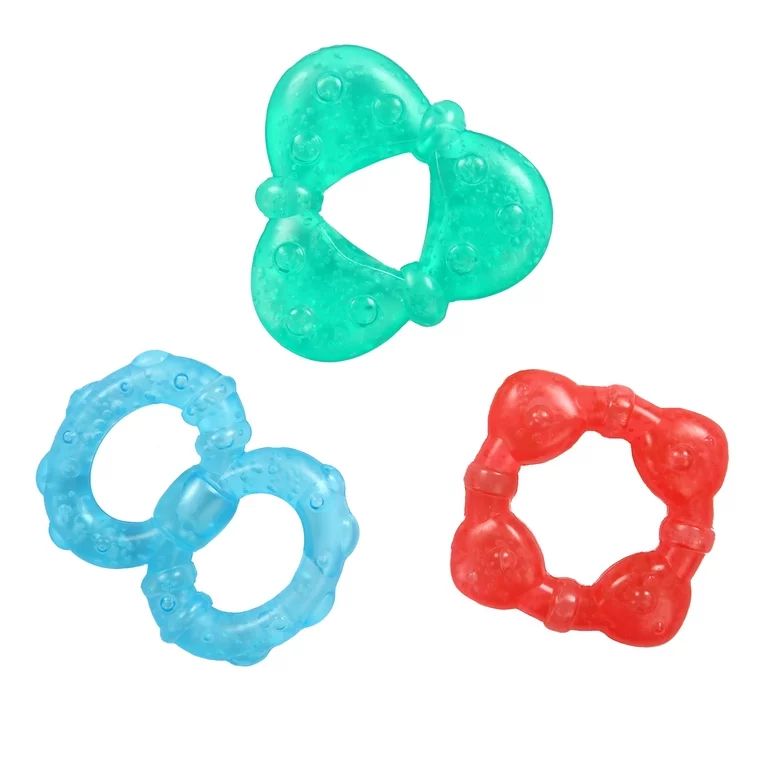 Bright Starts Stay Cool Teethers Gel-Filled 3 Pack - BPA Free - Chillable Teething Toy, Ages 3 mo... | Walmart (US)