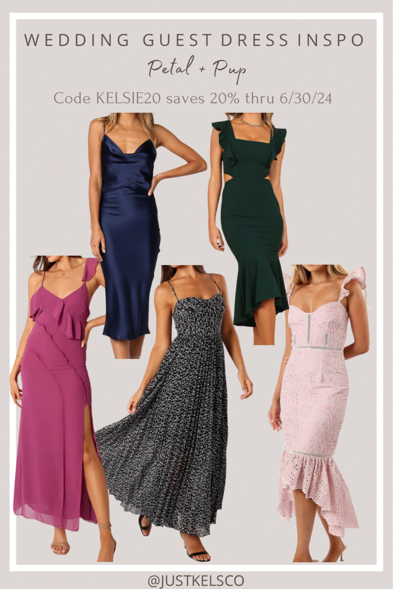 wedding guest dress inspo // code KELSIE20 saves 20% at petal + pup thru 6/30

#LTKSeasonal #LTKstyletip #LTKwedding
