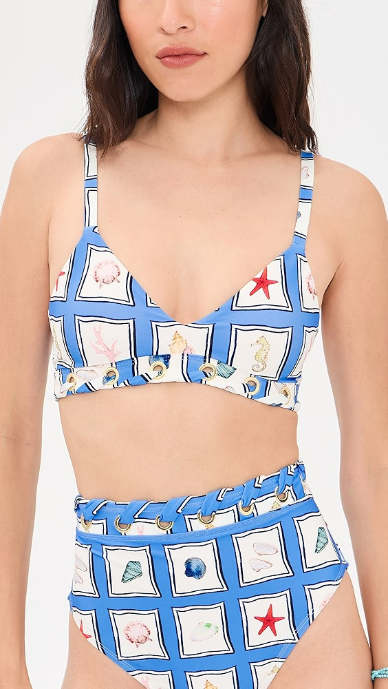 Lia Burke Push Up Bikini Top | Shopbop