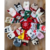 Fuzzy Socks Soft Cute Funny Animal Kids Womens Design Microfiber Slipper Cozy Winter Warm Owl | Etsy (US)