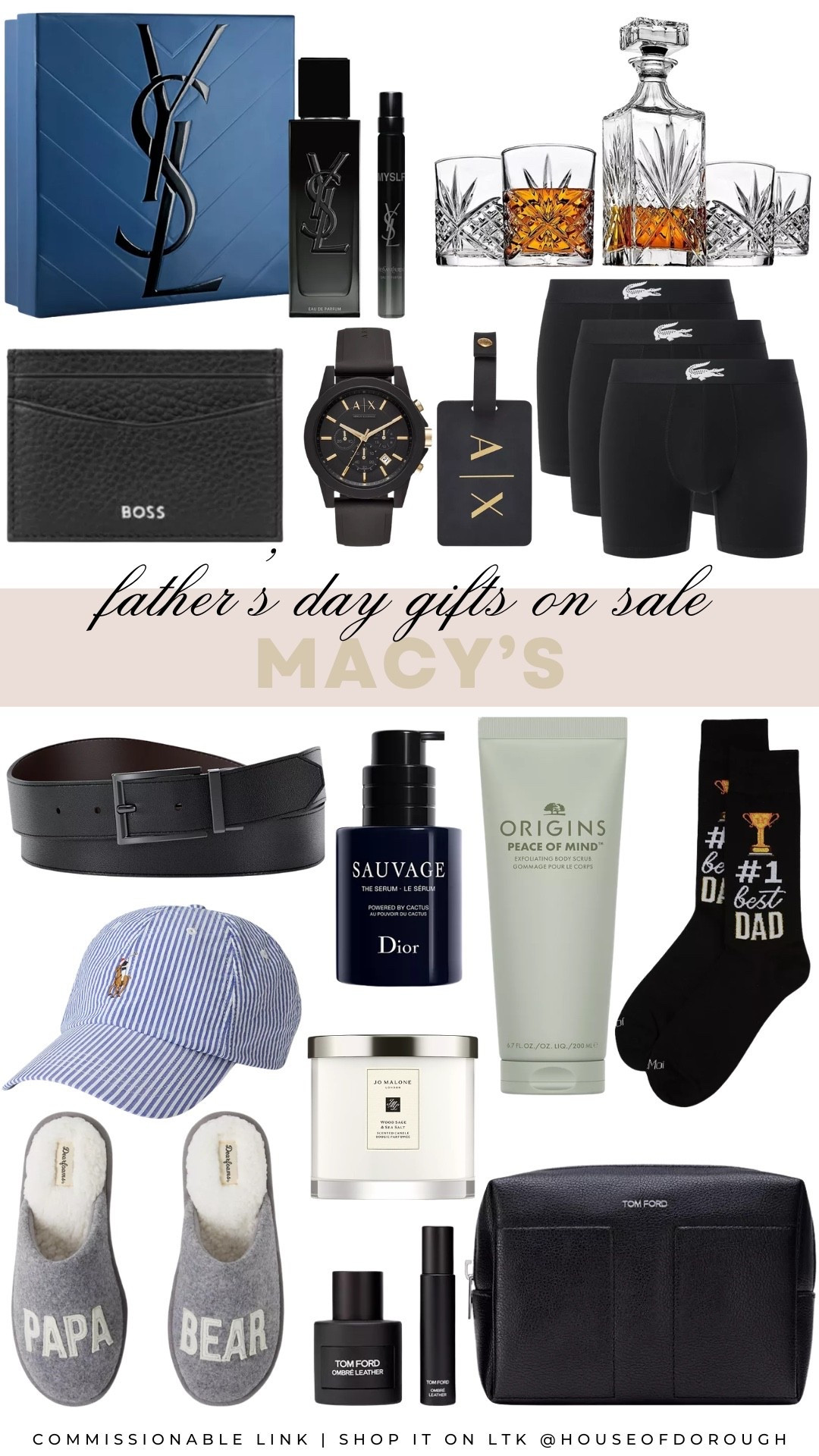 Father’s Day gifts on sale for 30% off at Macy’s!

father’s day gift ideas, gifts for him, sale alert, macy’s sale, macy’s gift ideas

#LTKSaleAlert #LTKMens