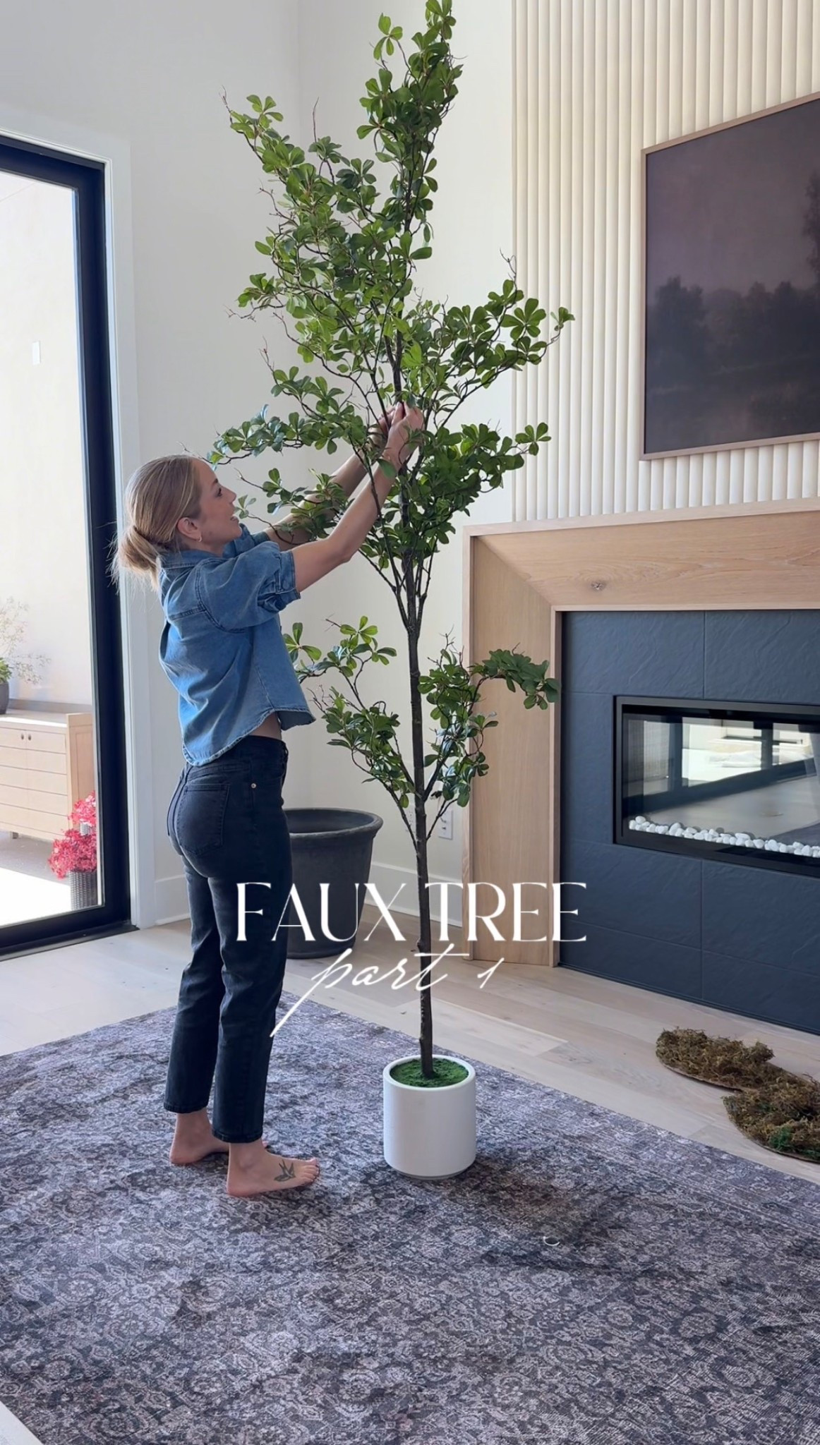I cannot say enough good things about this faux tree! The colors are perfect, the size is exactly what I wanted and the price blows my mind!! 

#LTKHome