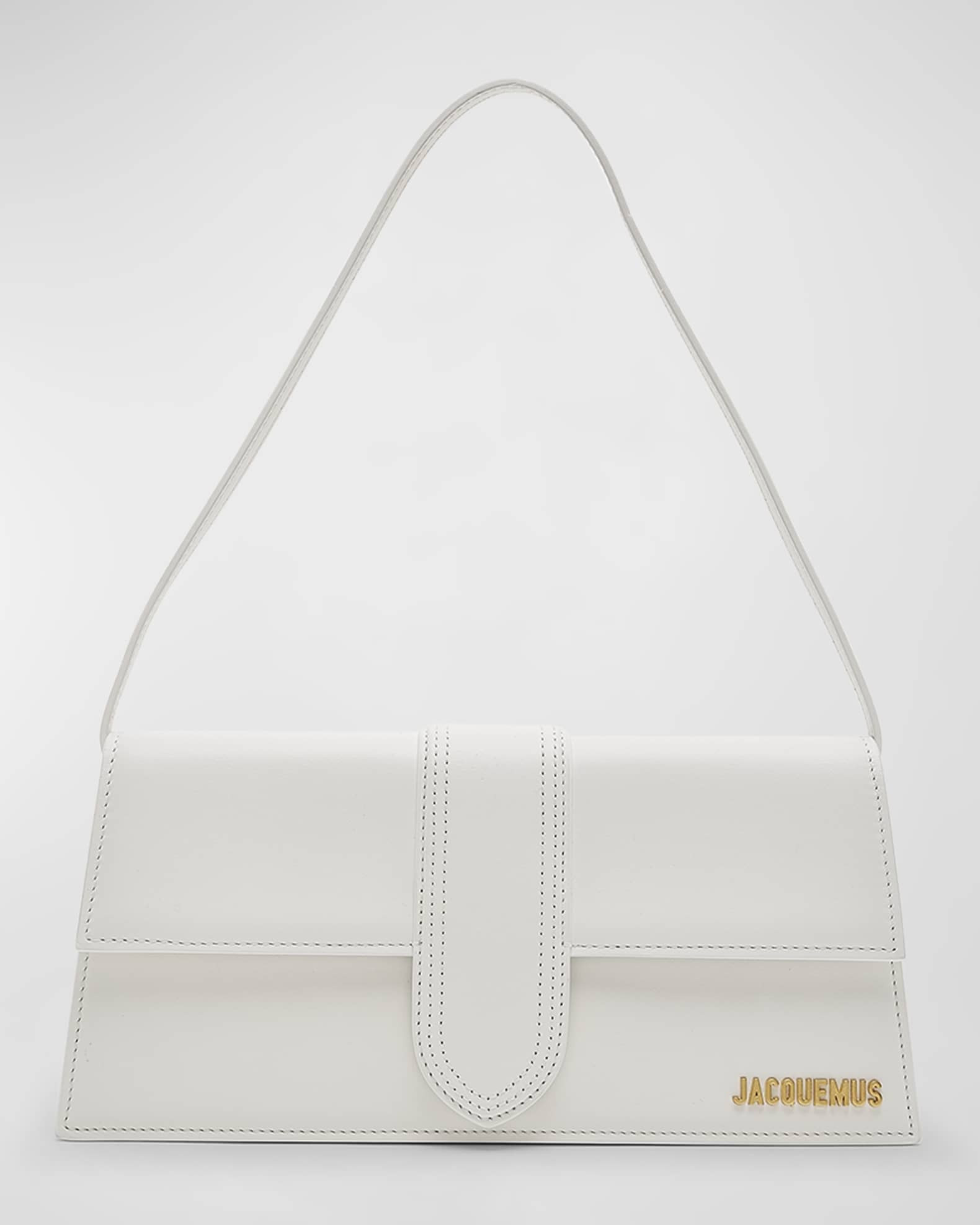 Le Bambino Long Leather Shoulder Bag | Neiman Marcus