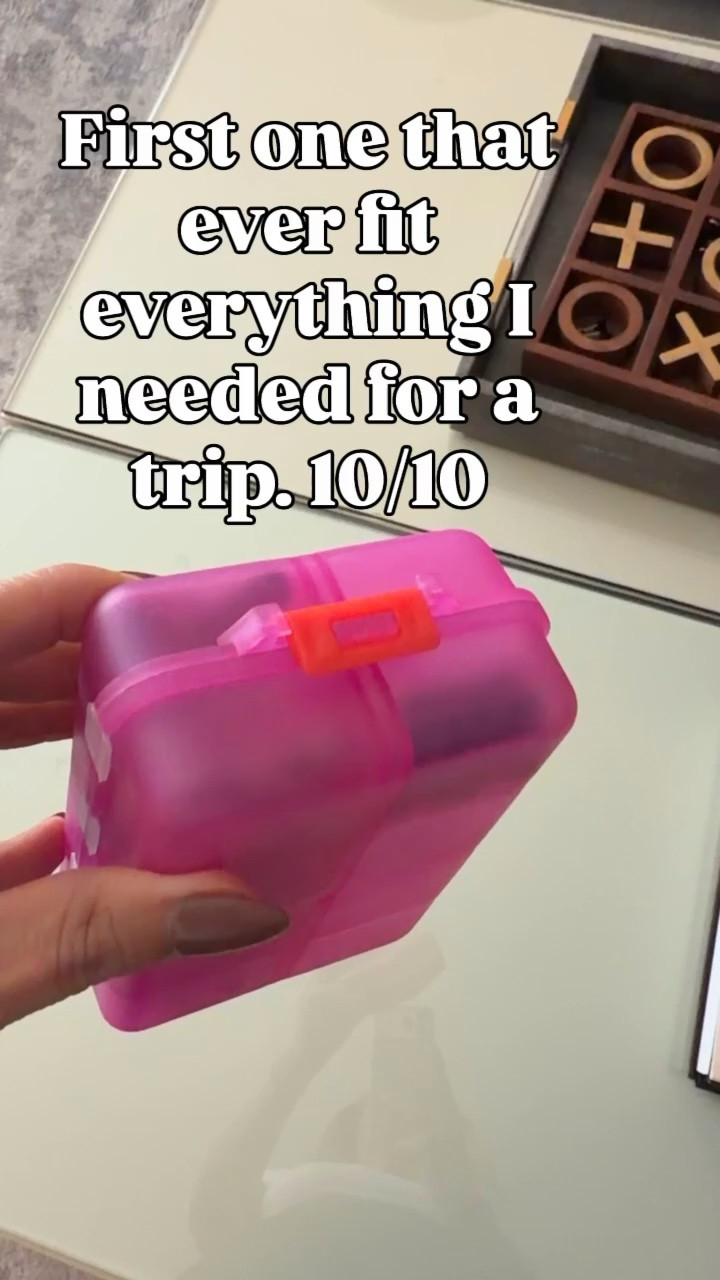 I have so many supplements I take everyday I have never been able to find a pill organizer that actually fits everything I take until now!!

#LTKselfcare #LTKmorningroutine