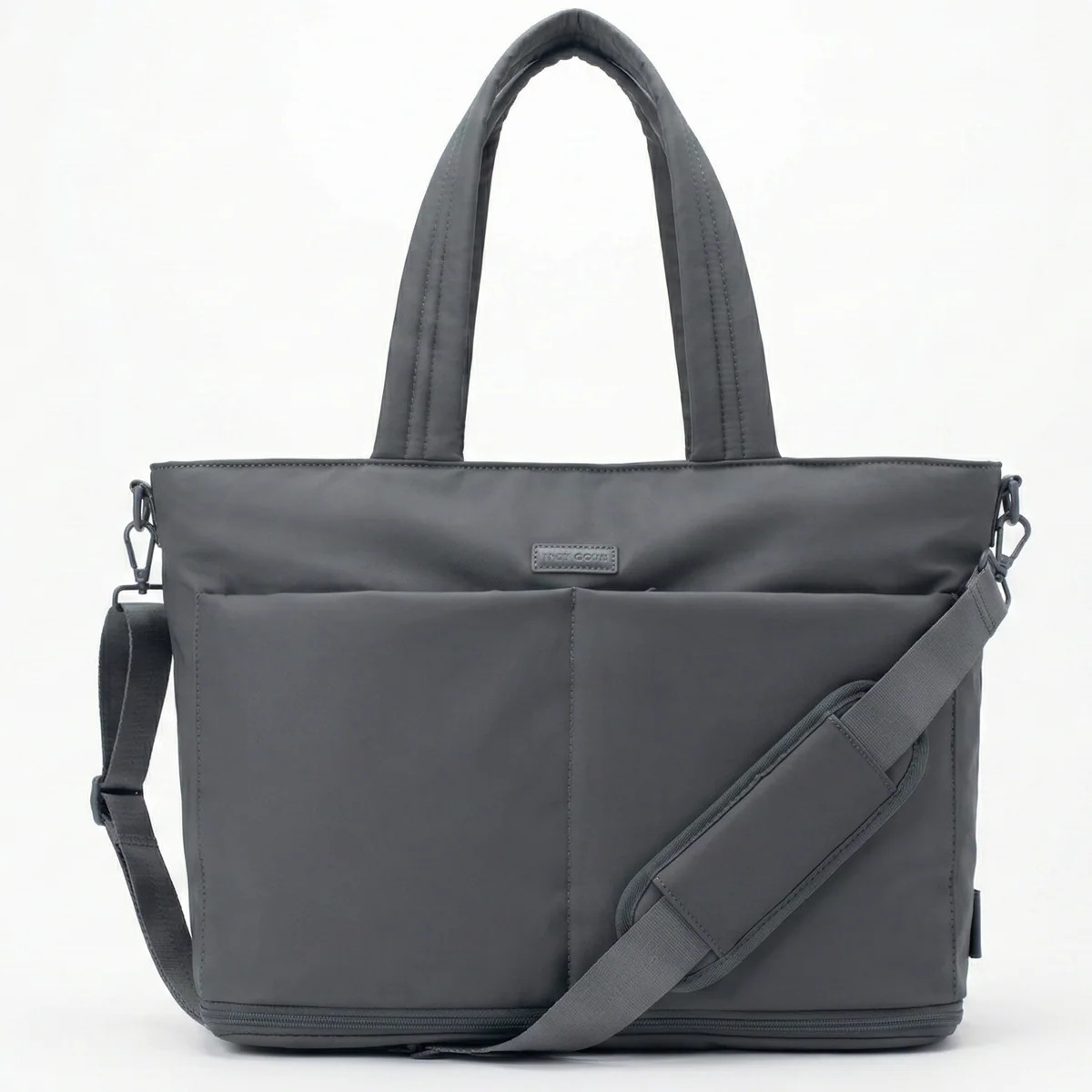 Tate Tote Bag | Work Laptop | Travel Carry On | Slate | Pink Cove