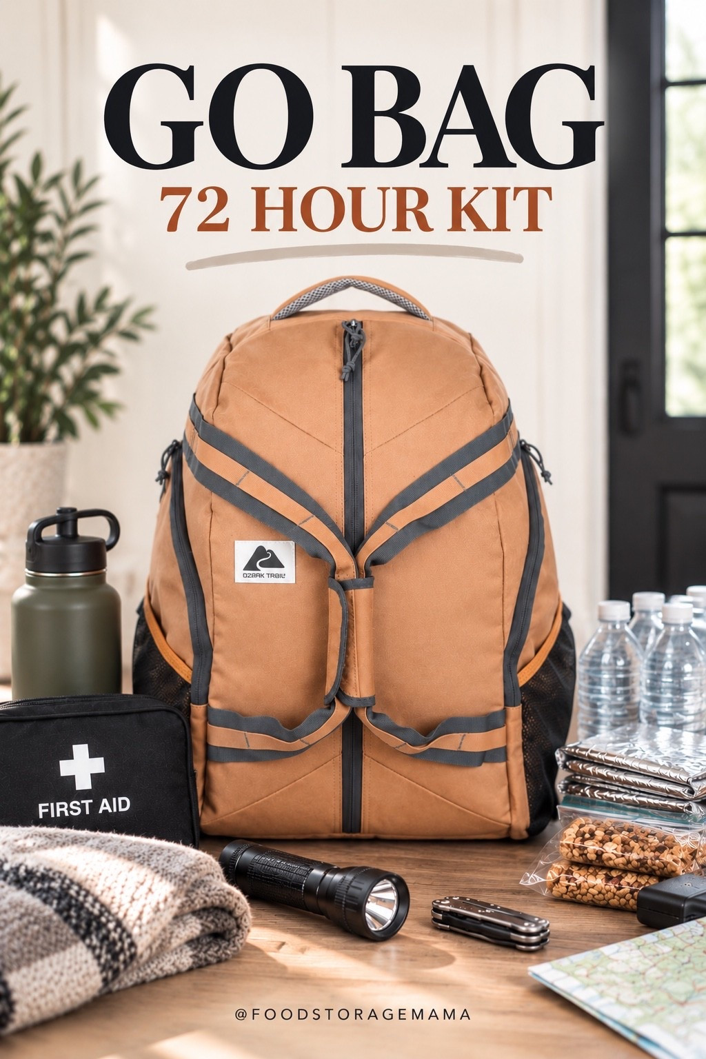 This is one of my favorite bags for a 72-hour emergency kit! It’s a roomy 35L without feeling huge, has pockets, and can be carried as a backpack or duffel. Such a good option for a grab-and-go emergency bag. 

12.21” W × 8.66” D × 19.69” H

#LTKHome #LTKActive #LTKmomlife