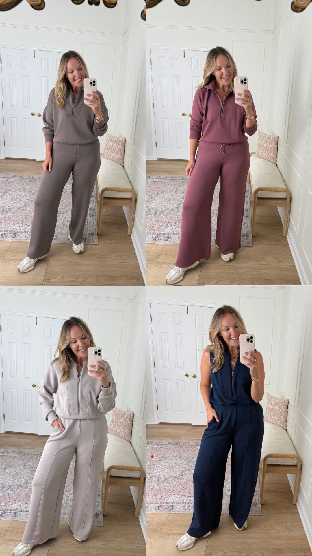 #ad @Spanx  air essentials are on sale and 100% worth the hype! I’m in a medium top and a large in pants - regular length