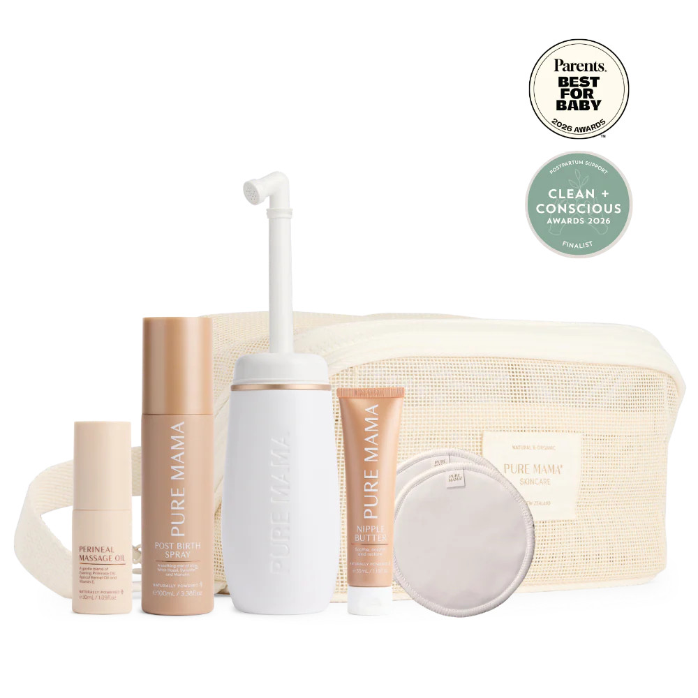 BIRTH & POSTPARTUM RECOVERY KIT - Your birthing essentials | Pure Mama