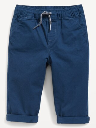 Relaxed Twill Pull-On Pants for Baby | Old Navy (US)