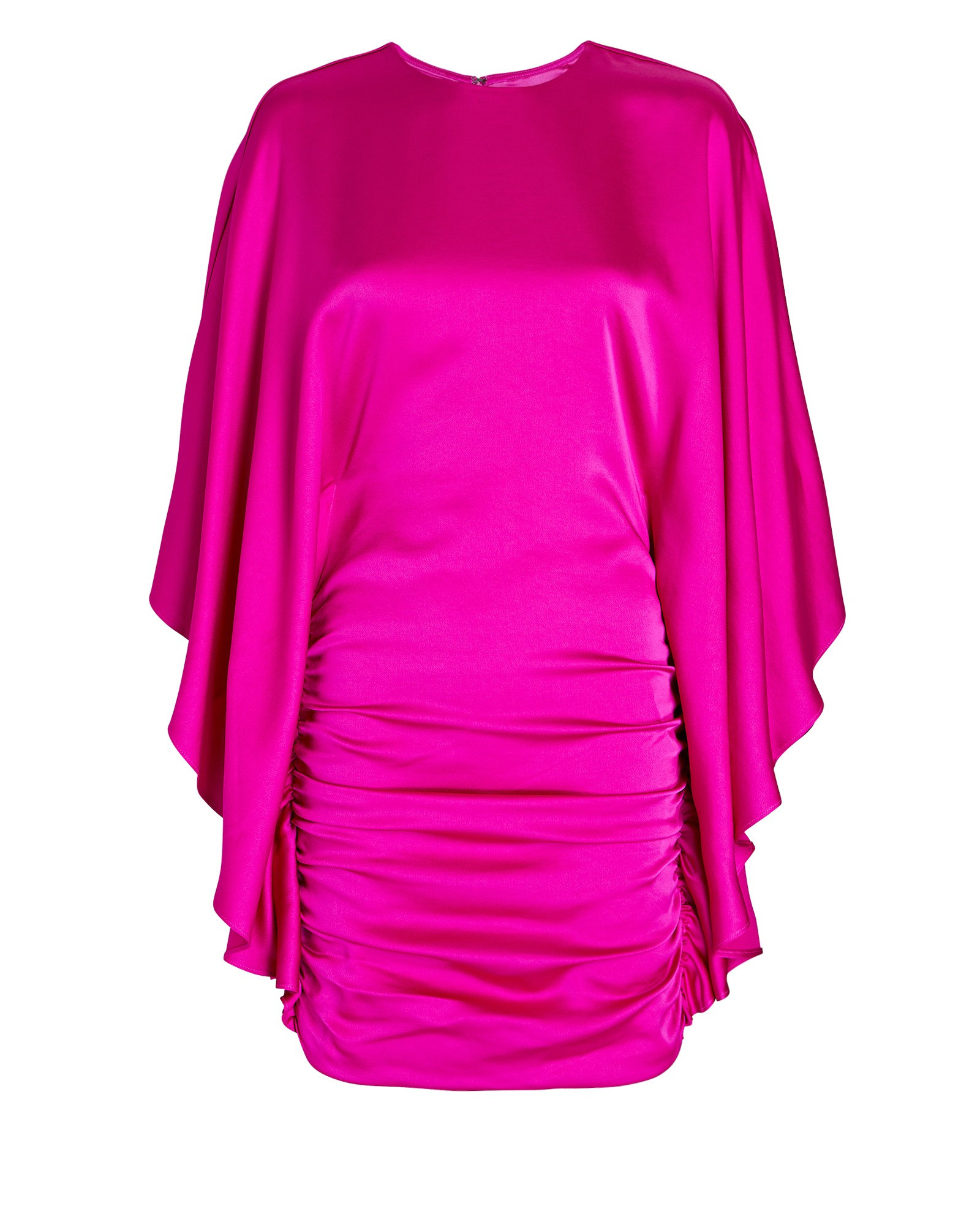 Kadence Bell-Sleeve Satin Mini Dress | INTERMIX