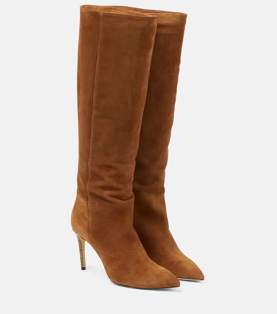Exclusive to Mytheresa – Suede knee-high boots | Mytheresa (US/CA)