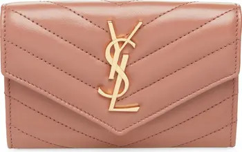 Small Matelassé Leather Envelope Wallet | Nordstrom