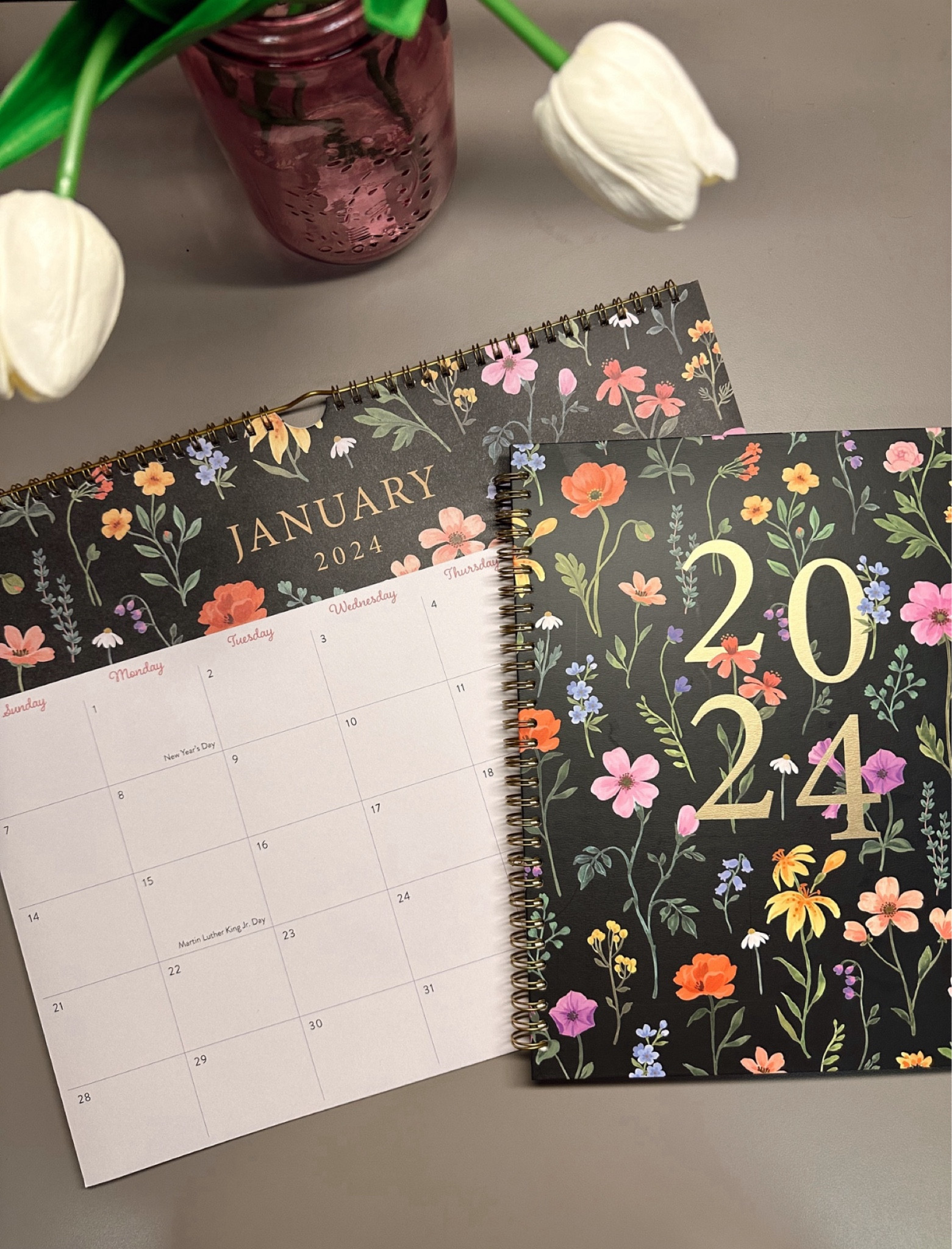 Organizing and keeping myself on track in 2024 + A planner and matching desk calendar + desk organization + home organization + office decor + desk inspo 

#LTKMostLoved #LTKhome #LTKsalealert

#LTKBacktoSchool #LTKHome #LTKWorkwear