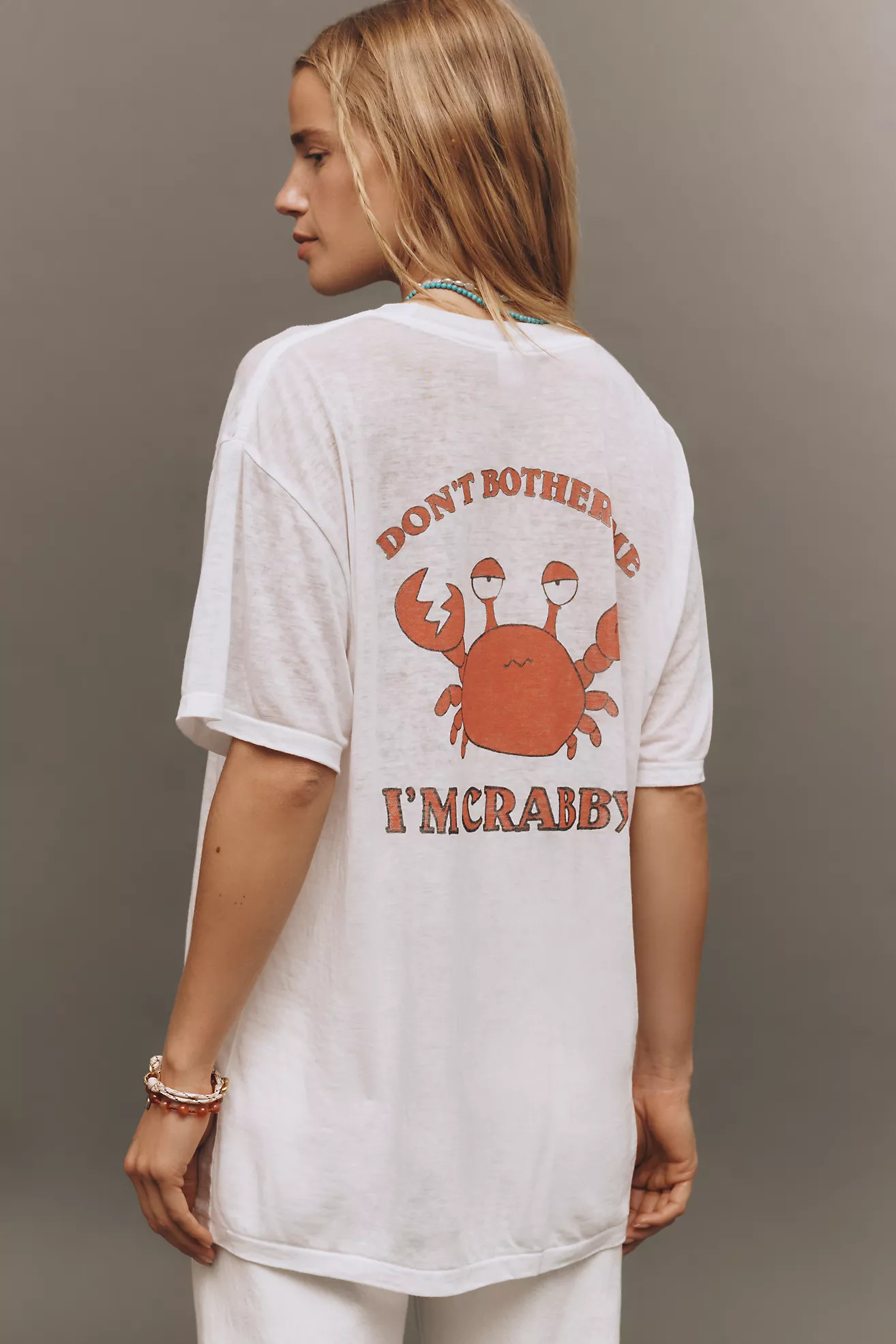 RE/DONE Graphic Boyfriend Tee | Anthropologie (US)