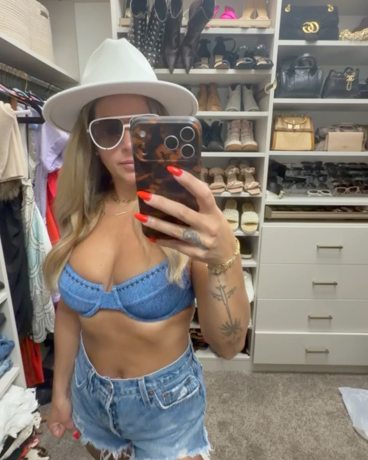 Sun-ready and styled to perfection ☀️🤠

Wearing the Laguna Bikini Jean Set from the new Rancher x Vetchy collection. The fit, the texture, the confidence it gives….everything. Made for beach days, poolside lounging, and all the moments in between.

Shop now!

#ad @VETCHY 

#LTKootd #LTKSwim #LTKSeasonal