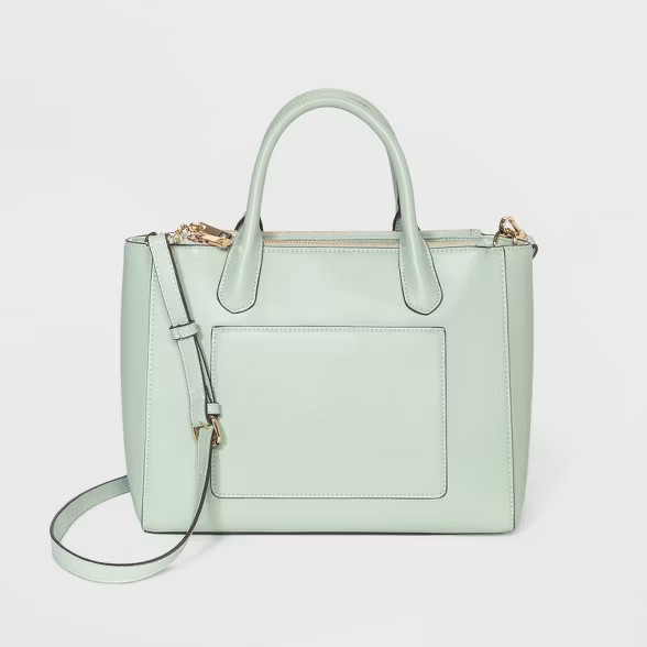 Triple Compartment Satchel Handbag - A New Day™ | Target