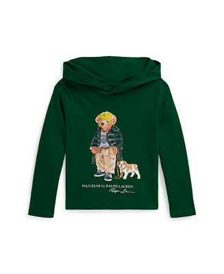 Polo Ralph LaurenToddler and Little Boys Polo Bear Hooded T-Shirt | Macy's