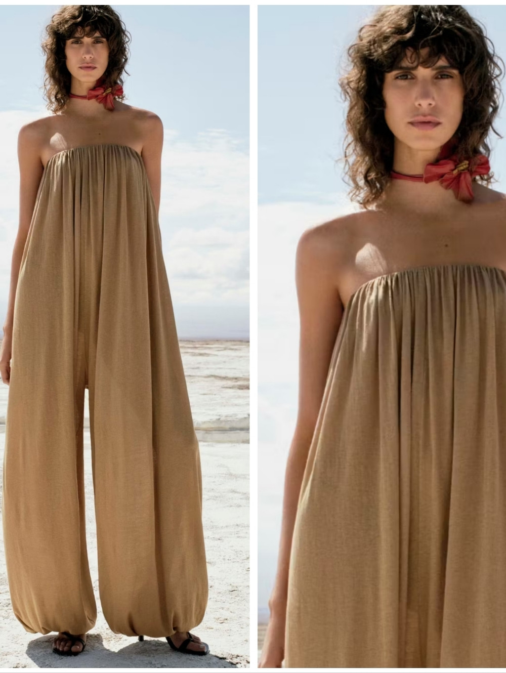 MANGO Straples Jumpsuit | Poshmark