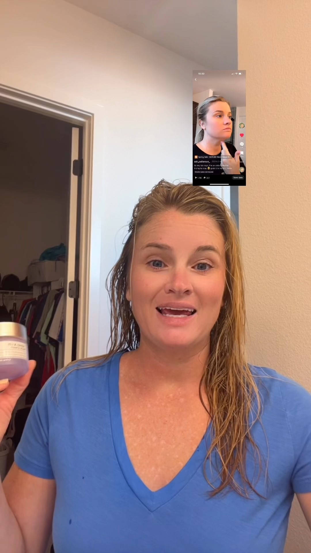 The go pure tightening neck cream actually does work! 

#LTKBeauty #LTKFindsUnder50 #LTKOver40