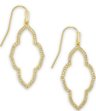Kendra Scott Abbie Small Open Frame Drop Earrings | Dillard's | Dillard's