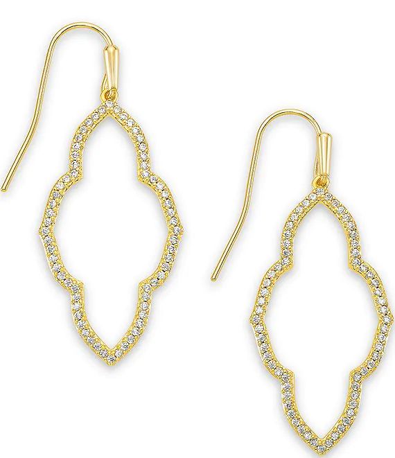 Kendra Scott Abbie Small Open Frame Drop Earrings | Dillard's | Dillard's