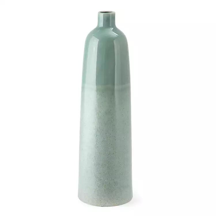 Tall Green Ceramic Vase, 23.75 in. | Kirkland's Home