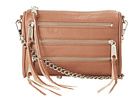 Rebecca Minkoff - Mini 5-Zip Convertible Crossbody (Taupe) - Bags and Luggage | Zappos