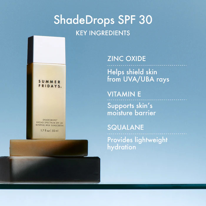 ShadeDrops Mineral Milk Sunscreen SPF 30 | Sephora (US)