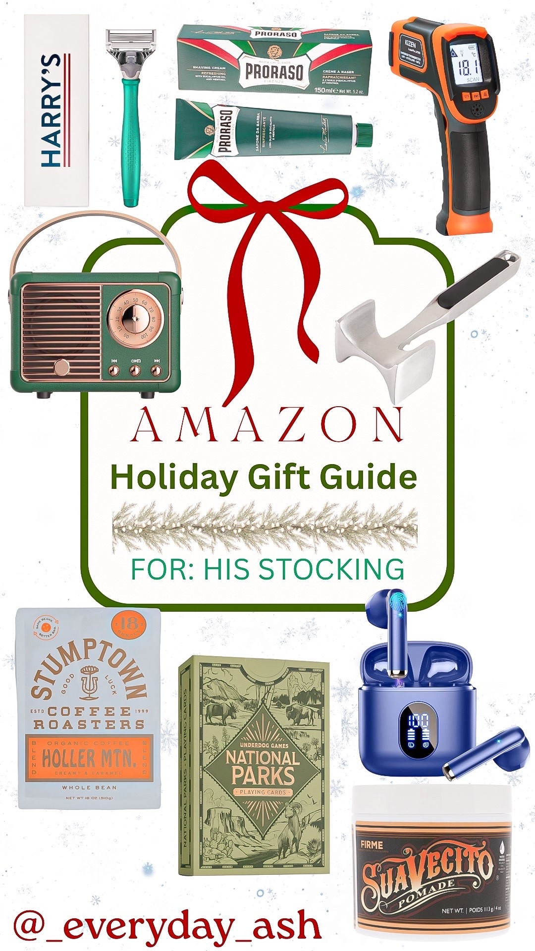 Amazon / stocking stuffers for him 💙

Portable radio, cooking gifts, coffee, stocking stuffers for him, earbuds, playing cards, hair gel

#LTKHoliday #LTKFindsUnder50 #LTKGiftGuide