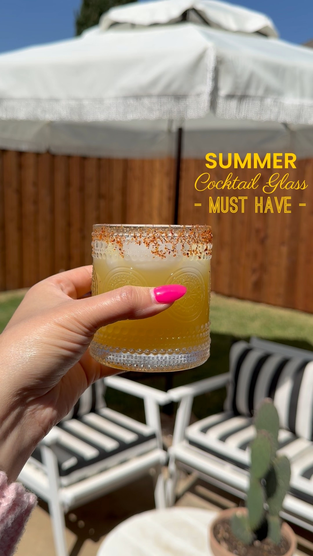 The perfect glassware for summer drinks. Comes in a set of 6 & dishwasher safe. 

#LTKFindsUnder50 #LTKHome #LTKSummerEdit