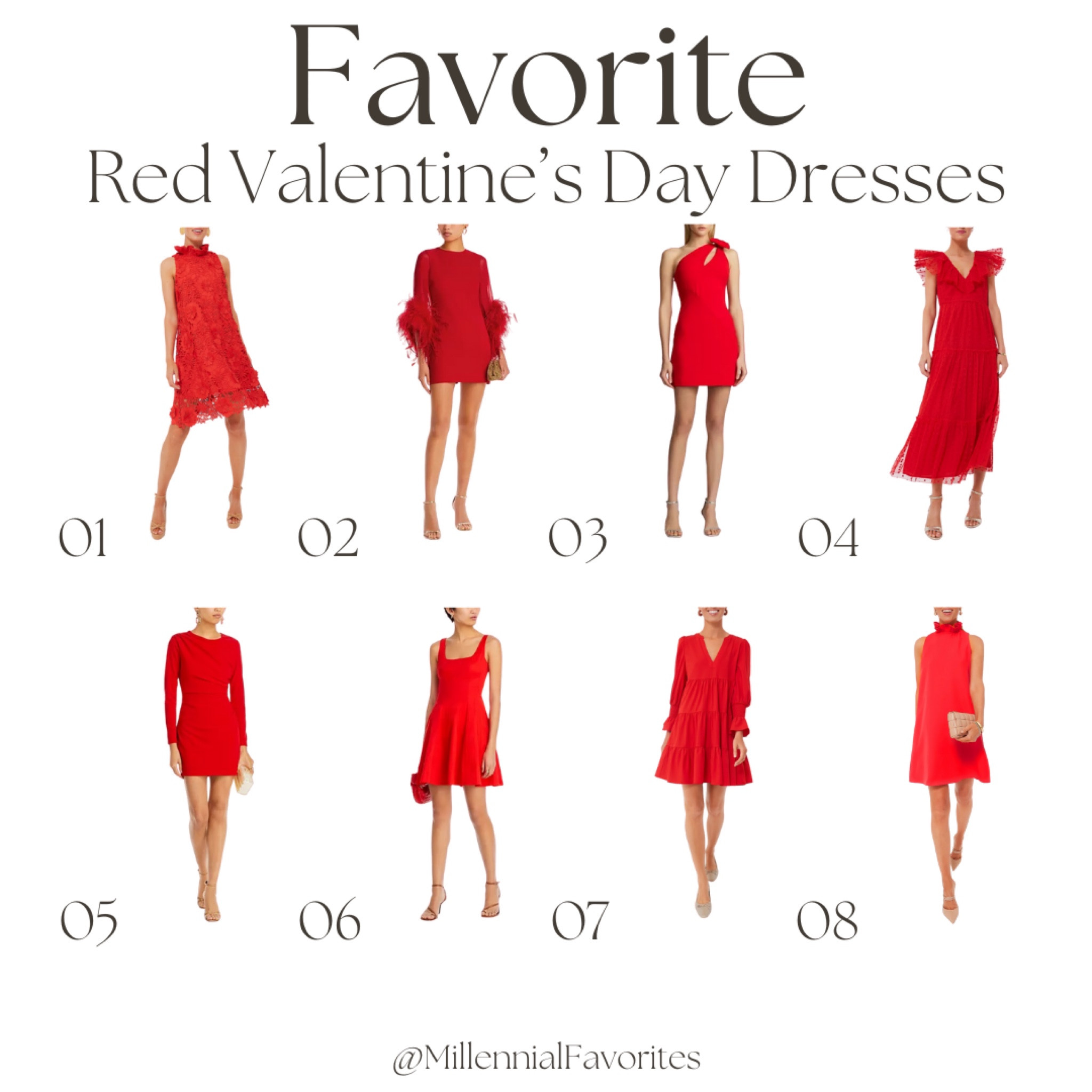 These are a few of my favorite red Valentine’s Day dresses! Which are you wearing on February 14th?

#LTKparties #LTKstyletip #LTKMostLoved