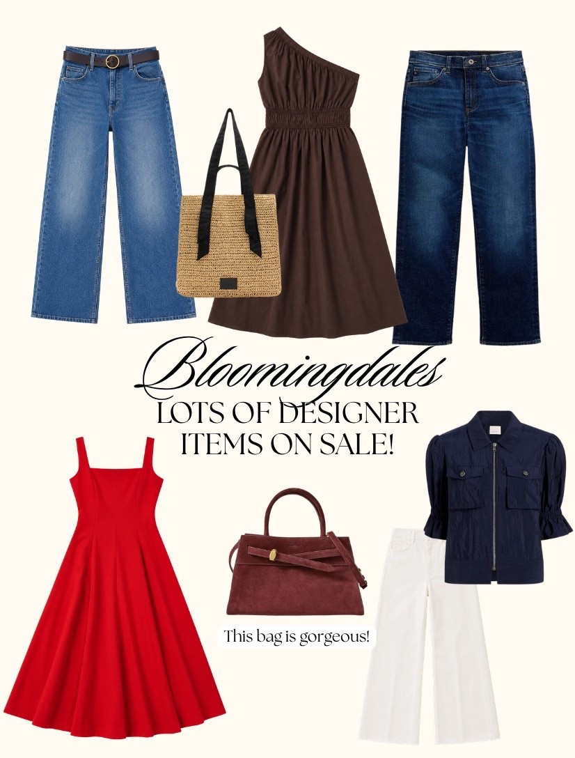 Favorites on sale at Bloomingdales
Dresses, jeans, handbags, and the main brands we like! 
@Bloomingdale's US

#LTKSaleAlert #LTKOver40 #LTKPetite