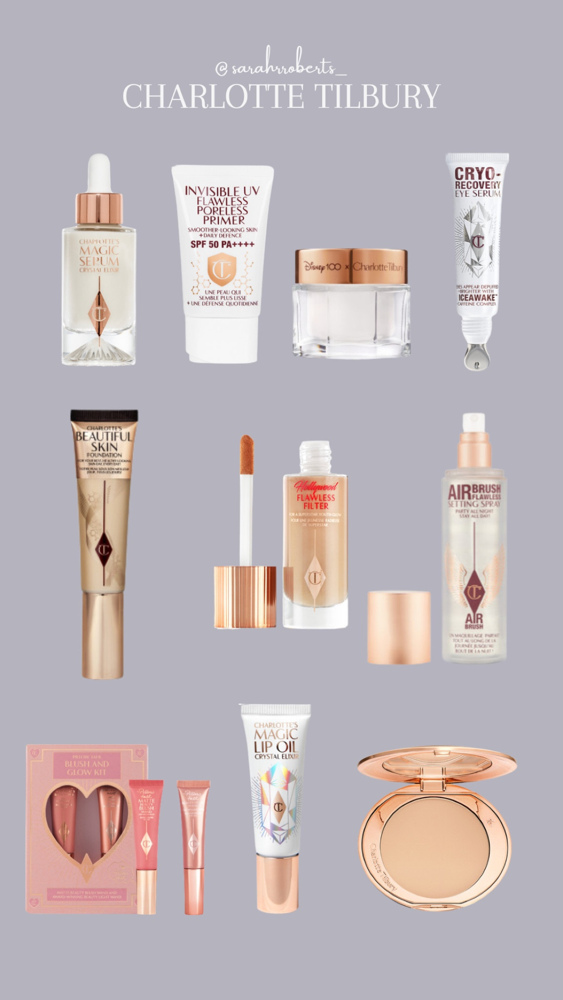 My Charlotte Tilbury Favourites 

Up to 30% off online!

#LTKCyberWeek #LTKCyberSaleUK #LTKGiftGuide