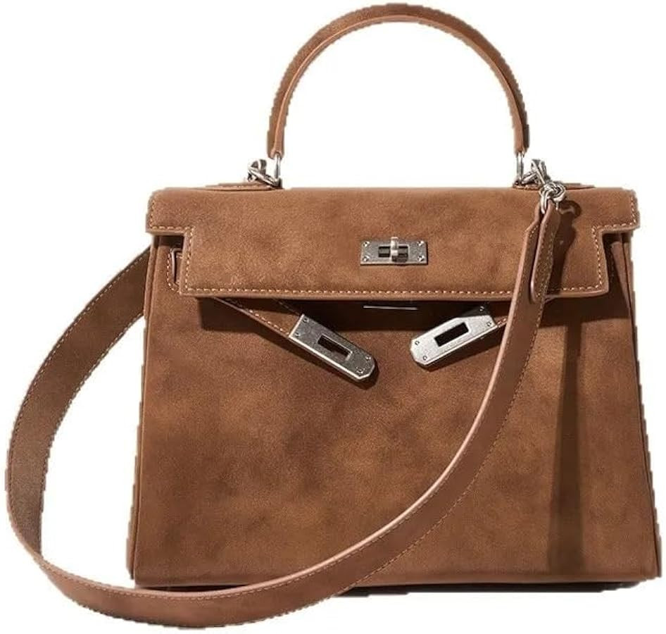 Light Luxury Matte Messenger Bag | Autumn Winter Retro Women's Bag, Fashionable Portable Leather ... | Amazon (US)