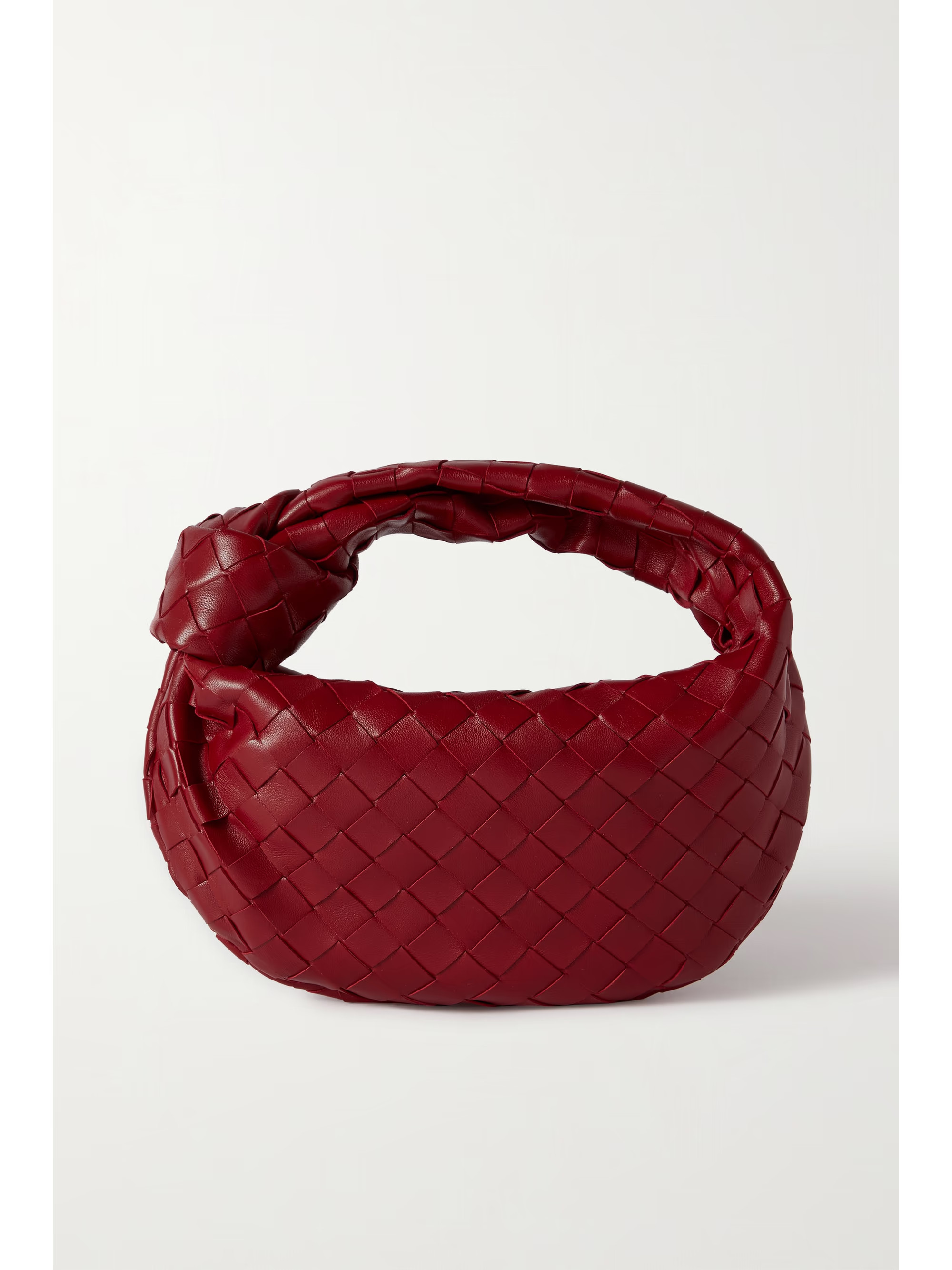 Jodie mini knotted intrecciato leather tote | NET-A-PORTER (US)