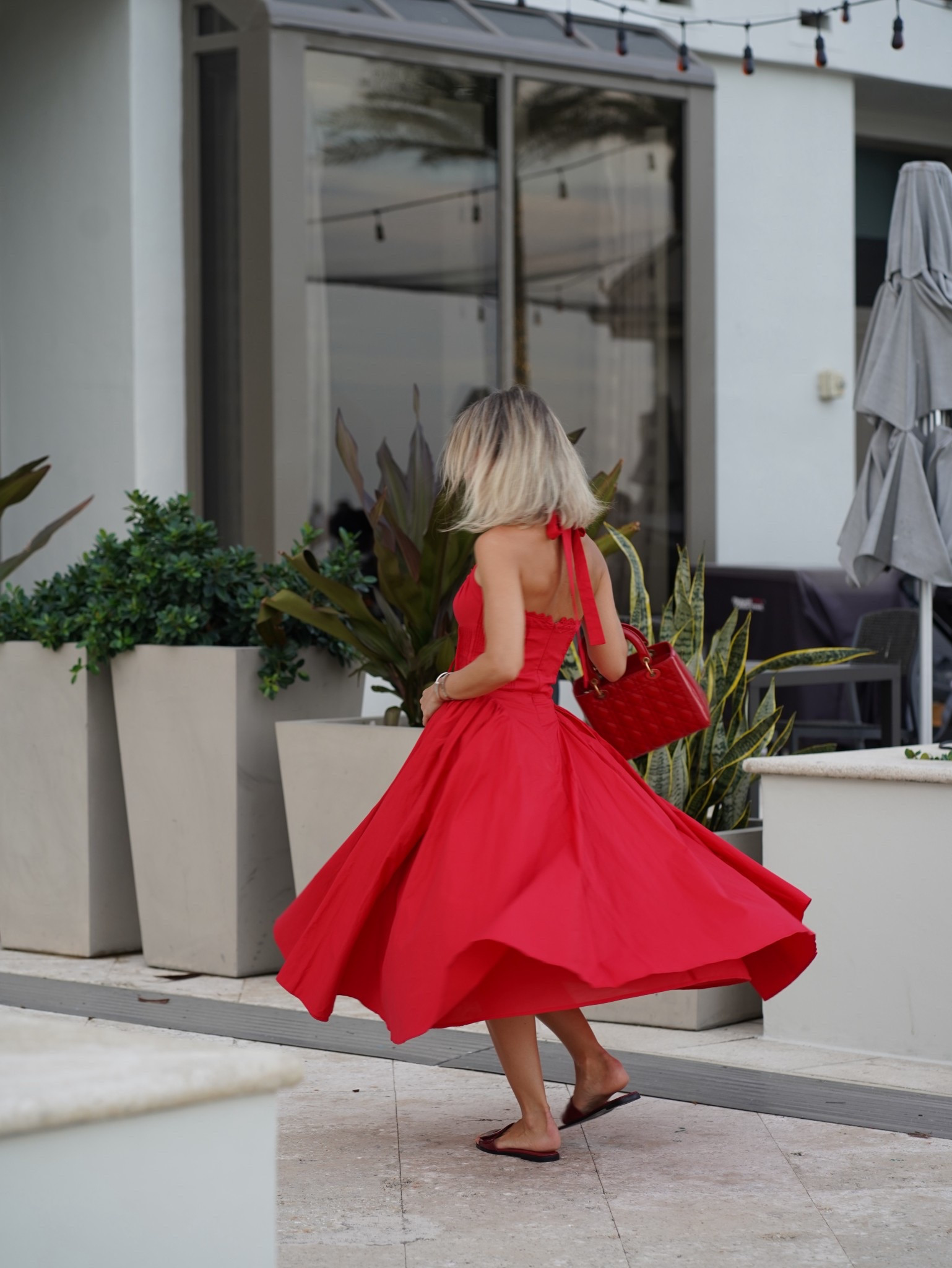 Abbott Halter Midi Dress in Red / my size is XS

#LTKSeasonal #LTKParties #LTKStyleTip