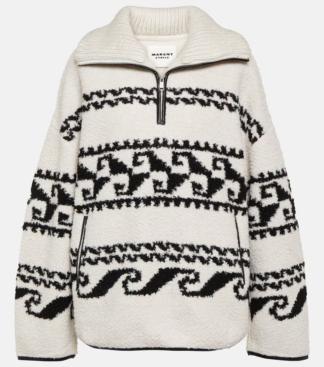 Marner printed fleece sweater | Mytheresa (US/CA)