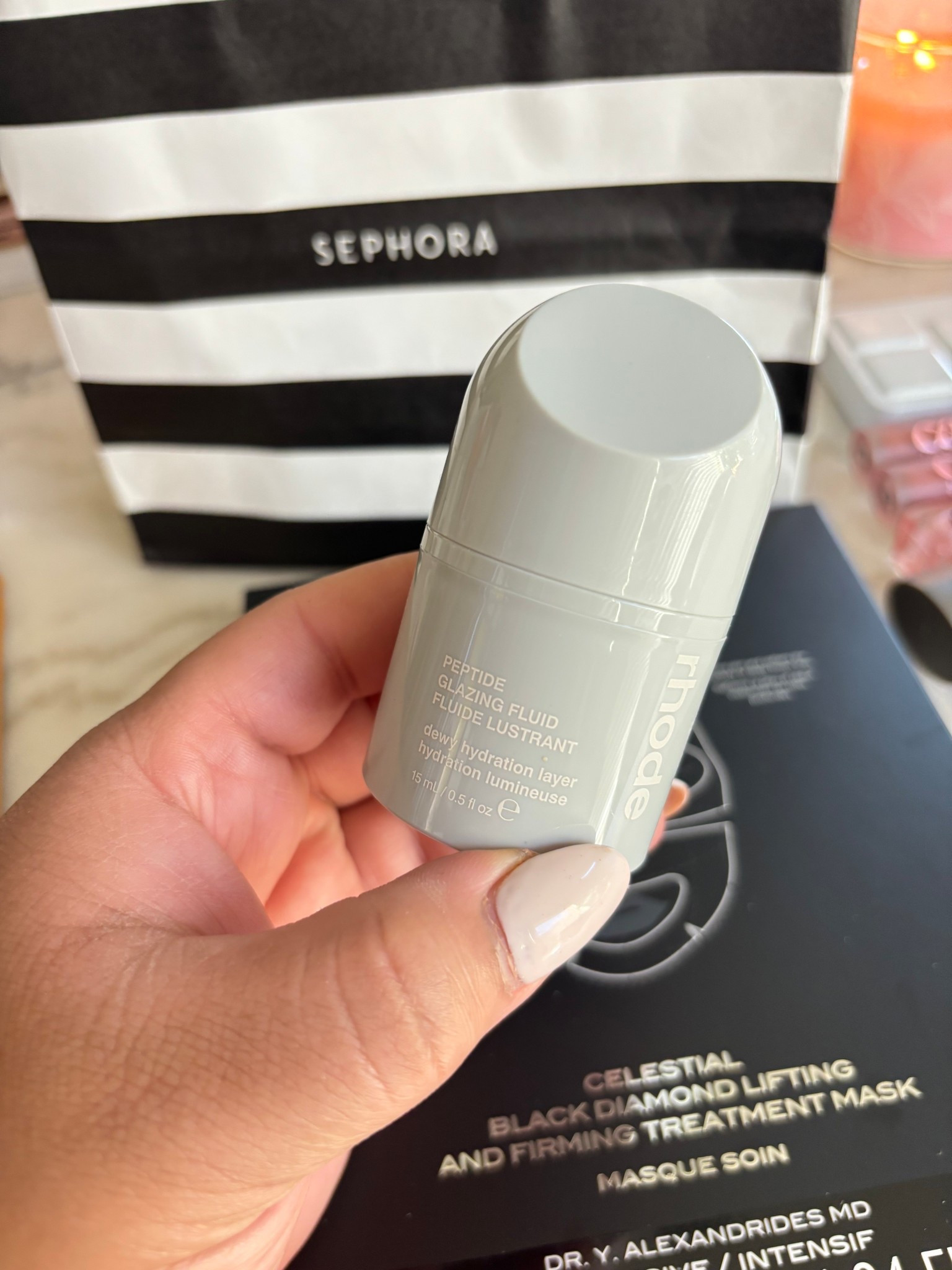 Rhode glazing milk ceramide facial essence for normal, dry, and combination skin. 

#LTKFindsUnder50 #LTKWedding #LTKBeauty